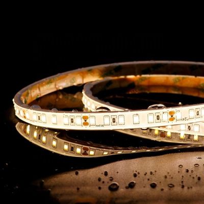 8mm PCB Width 110v220v 10mm 180leds 3000K IP67 Waterproof Die-Cutting Board SMD2835 LED Strip Light for Hotel