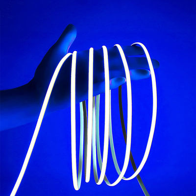 100lm/w DC 12V24V 8mm 320leds Blue Flexible COB Led Strip Light for Cabinet Bedroom Kitchen Lighting Decoration