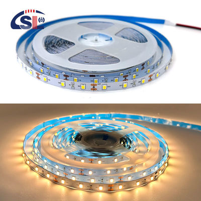 12V 60LEDs/m 2700K-3000K One Color SMD 2835 Warm White Led Backlight Strip Light
