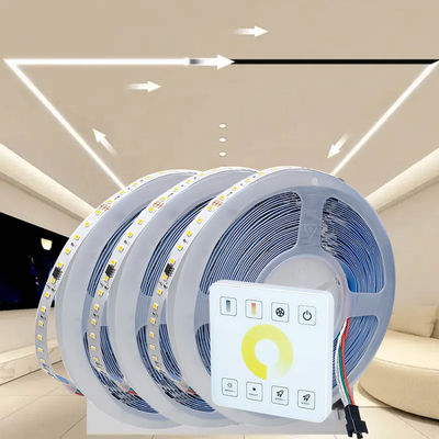 3- Running Water Flowing 12v24v 8mm 120leds 6500K White Electroplate SMD2835 Led Strip Light