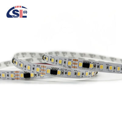 3- Running Water Flowing 12v24v 8mm 120leds 6500K White Electroplate SMD2835 Led Strip Light