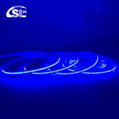 320Leds/m 12V24V Blue Flexible Strip Light with Waterproof CE RoHs IP20 Ra90 COB Led