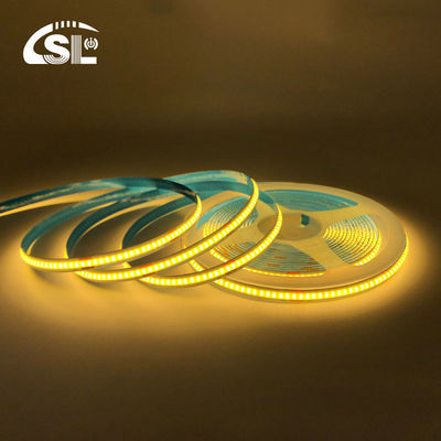 8mm Width 12V 24V 3000K Warm COB Led Strip Light CE RoHs IP20 with 50000 Hours Lifespan