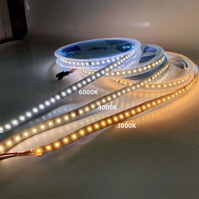 12v24v 8mm 120leds 4000K Natural Electroplate SMD2835 led strip light with Dimmer