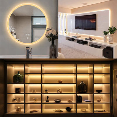 5V 8mm 320leds 4000K 1cm one cut IP65 Waterproof Electroplate flexible COB Led Strip Light