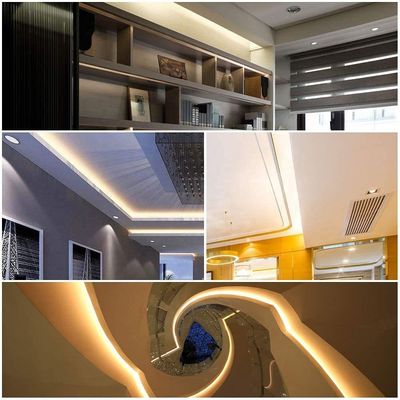 12v24v 8mm 6500K White 120leds Electroplate SMD2835 Led Strip Light with CRI Ra 90