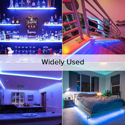 CE LVD EMC ROHS FCC REACH ERP2.0 Certified Ice Blue COB Led Strip Light with 8mm Width
