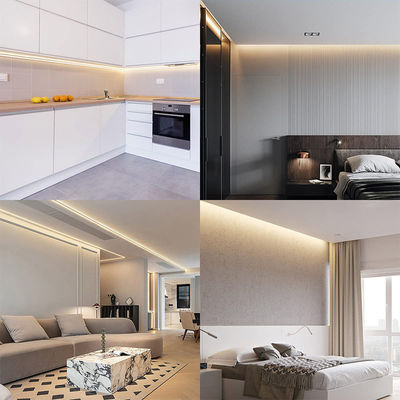 Hotel DC12V24V 8mm10mm 480Leds 3000K4000K6500K High Brightness Flexible COB Led Strip Light for Kitchen Living Room