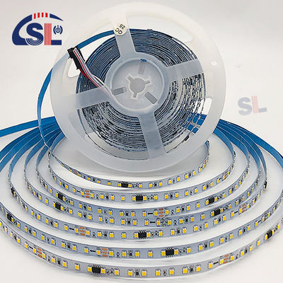 Residential LED Light Strip DC12V 24V SMD2835 Electroplate PCB 120Ds 8mm Ra 80 3000K