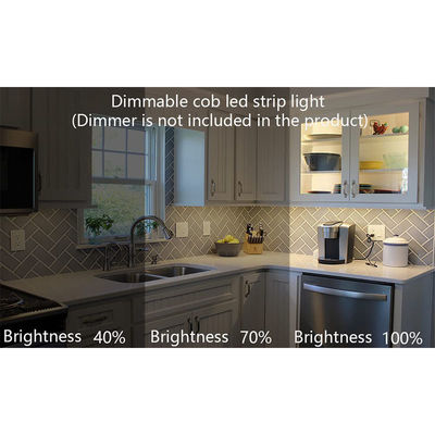 LED Strip Light 8mm10mm 480leds 3000K4000K6500K Warm Natural White Flexible COB Light