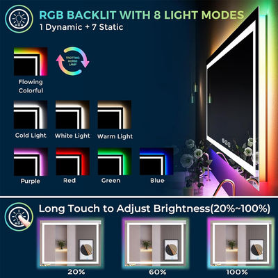 8mm 2811 60Ds DC12V RGB LED Light Strip for  Ambience and Residential
