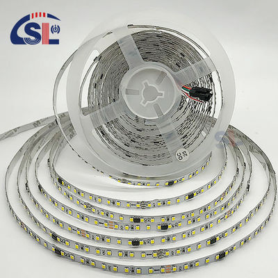 DC12V 24V SMD2835 Electroplate PCB 120Ds 8mm Ra 80 4000K LED Light Strip for Household
