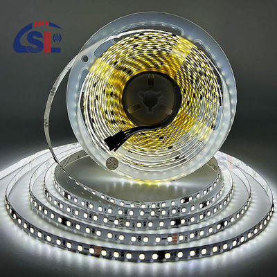 Residential LED Light Strip DC12V 24V SMD2835 Electroplate PCB 120Ds 8mm Ra 80 6500K Running