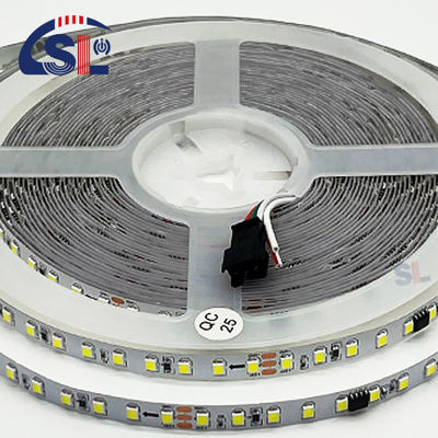 Residential LED Light Strip DC12V 24V SMD2835 Electroplate PCB 120Ds 8mm Ra 80 6500K Running