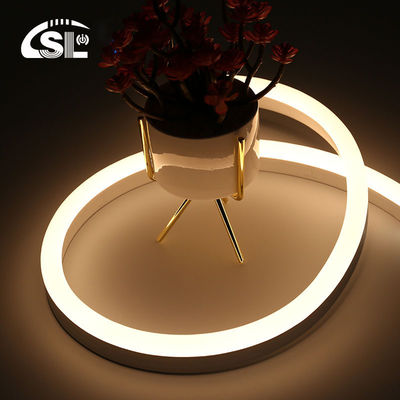 Top Bending Warm White Neon Flex DC 12V IP65 Waterproof 8x16mm 120 LEDs/M Full Bundle