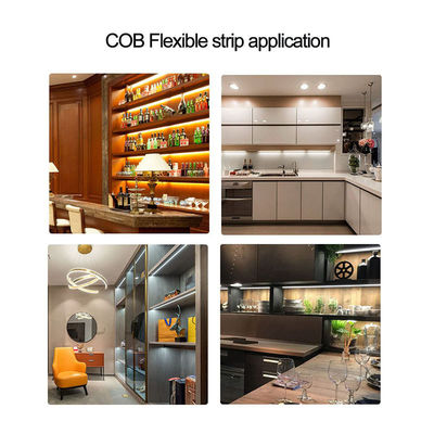 Plastic Material COB Led Strip Light with High Lumen and Working Temperature -20 50C