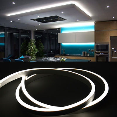 4100K Cool White LED Neon Flex 24V DC Wireless 8x16mm 120LEDs/m IP65 Waterproof Ideal