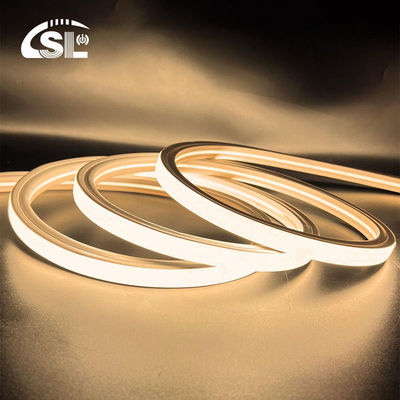 4100K 48V 16x16mm Flat Shape Vertical Bending IP65 Waterproof LED Neon Flex 3000K