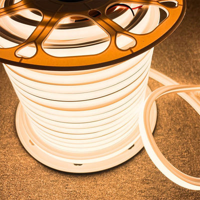 4100K 48V 16x16mm Flat Shape Vertical Bending IP65 Waterproof LED Neon Flex 3000K