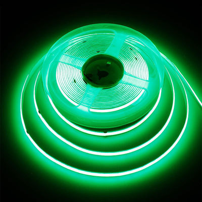 DC12V24V 480LEDs Ra90 8mm10mm Width Green Flexible COB LED Strip Light for Lighting
