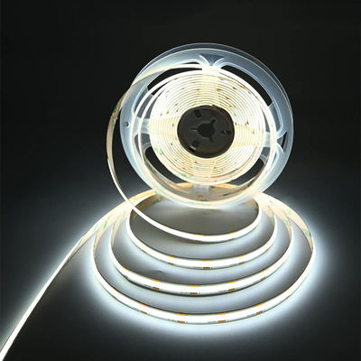 DC 12V24V 8mm10mm Width 320Leds 6500K White High Brightness Flexible COB Led Strip Light for Kitchen Living Room