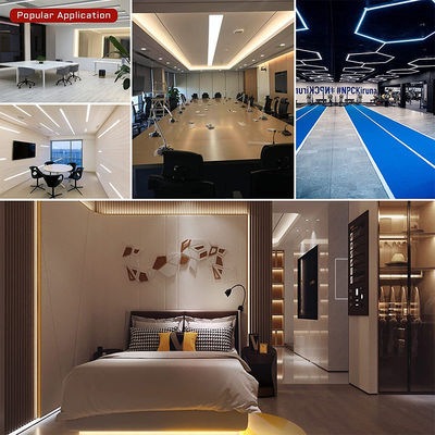 DC 12V24V 8mm10mm Width 320Leds 6500K White High Brightness Flexible COB Led Strip Light for Kitchen Living Room