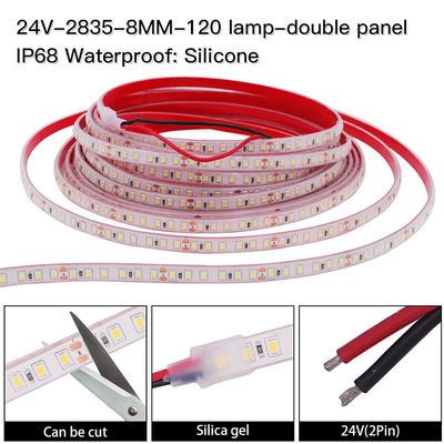 10mm 180leds 3000K IP67 Die-Cutting Board SMD2835 Led Strip Light
