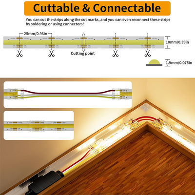 Kitchen living room Light Strings High brightness 8mm10mm width 320leds 3000K4000K6500K