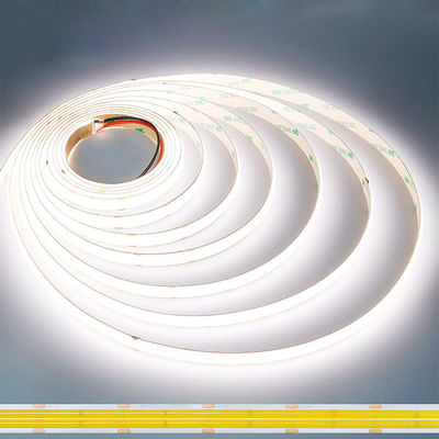 High Density 8mm10mm 320leds 6500K White COB Led Strip Light for Indoor Decoration