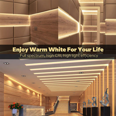 DC12V24V 8mm10mm 320leds 3000K Warm flexible COB Led Strip Light for Indoor Decoration