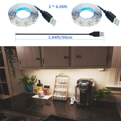 3- 120° Beam Angle 5v 120leds 8mm 4000K Natural One light one cut SMD2835 Led Strip Light