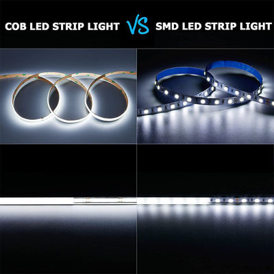 5v 320leds 8mm 6500K White COB Led Strip Light for Living Lighting by Switch Control