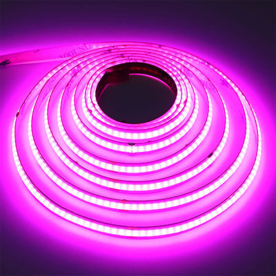 12v24v Wifi Control Mode 8mm 320leds Purple High Brightness COB Led Strip Light 0.06kg