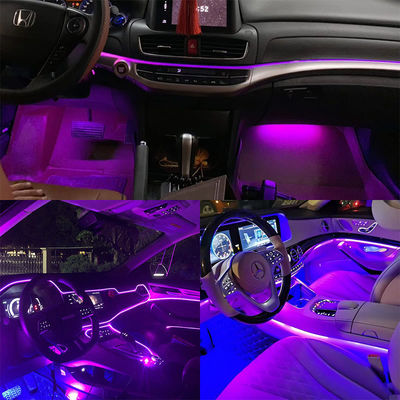 12v24v Wifi Control Mode 8mm 320leds Purple High Brightness COB Led Strip Light 0.06kg