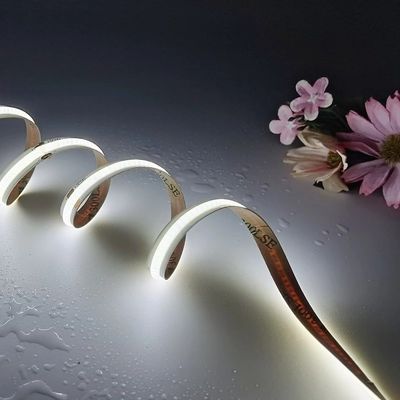 CCT COB Led Strip Light DC12V24V 8mm10mm width 608leds 3000K 6500K for Indoor Decoration