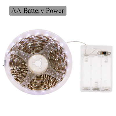 IP20 Rated High brightness 5v 8mm 120leds 6500K White flexible Electroplate SMD2835 Led Strip Light