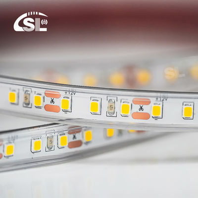 Waterproof IP67 12V 24V LED Strip White Warm White 2835 120LEDs/m for Outdoor Garden Decor