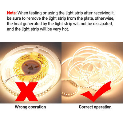 8mm 240leds 6500K White Flexible Die-Cutting Board SMD2835 LED Strip Light 12V24V