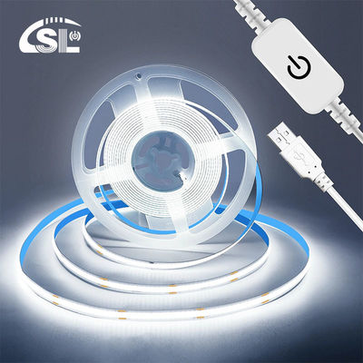 5V DC Input Copper Material COB 320LEDs IP20 Ra 90 LED Light Strip for Home Lighting