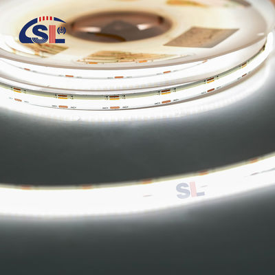 Non-waterproof 24v COB 320Ds 8mm Ra 80 CCT Tri-color Cob  LED Light Strip