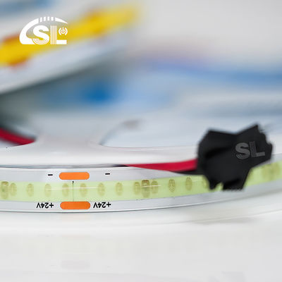 High Brightness DC12V24V Ice-Blue COB Led Strip Light for Hotel and Indoor Decoration