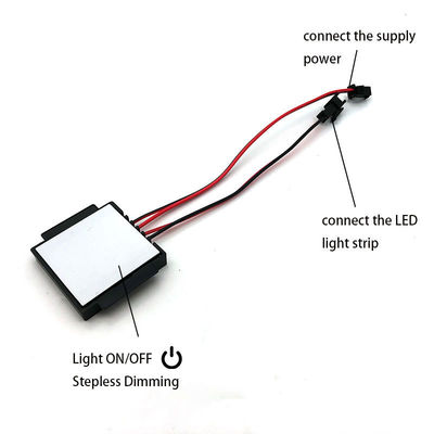 12V 24V 3A LED Mirror Touch Sensor Switch for 1-6mm Mercury Mirror Single Three Color