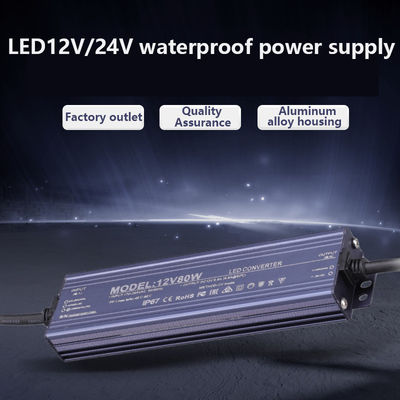 Ultra Thin 12V/24V 2.5A -25A 60w 100w 200w 300w 400w IP68 Waterproof Power Transformer