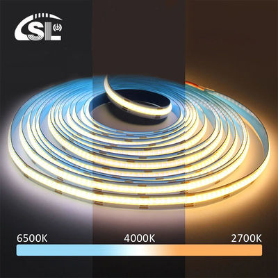 Energy-saving 608 LEDs FOB COB Flexible Led Strip Light with DC 12V 24V Input Voltage