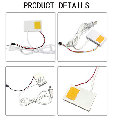 73*47*13mm Smart Bathroom Mirror Touch Switch with DC12V Output Voltage and LED Light