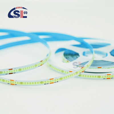 Electroplate COB 24v COB 320Ds 8mm Ra 85 Ice BLue Light Strip with 50000 Hour Lifespan