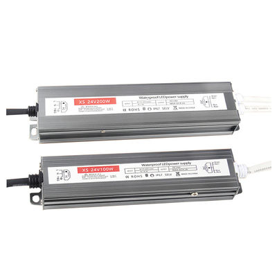 Single Output Waterproof LED Driver 60-400W AC180-264V DC 12V 24V Switch Power Supply