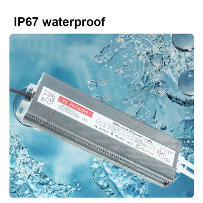 Single Output Waterproof LED Driver 60-400W AC180-264V DC 12V 24V Switch Power Supply