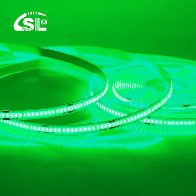 Electroplate COB 24v COB 320Ds 8mm Ra 85 Green LED Light Strip -20 - 45℃