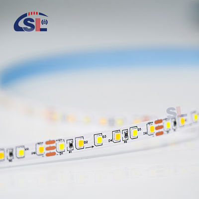 Indoor Decoration High Brightness 12v24v 10mm 120leds 3000K-6500K CCT Flexible Dual Color COB Led Strip Light
